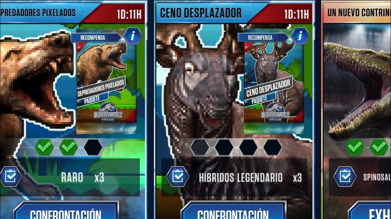 Evento de herencia herbívora- Jurassic world the game 🦖
