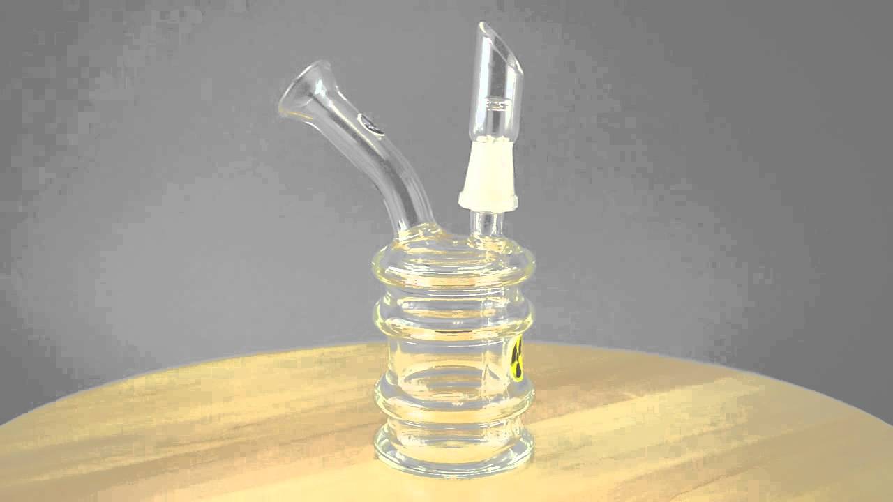 Crush Glass Oil Barrel Dab Rig