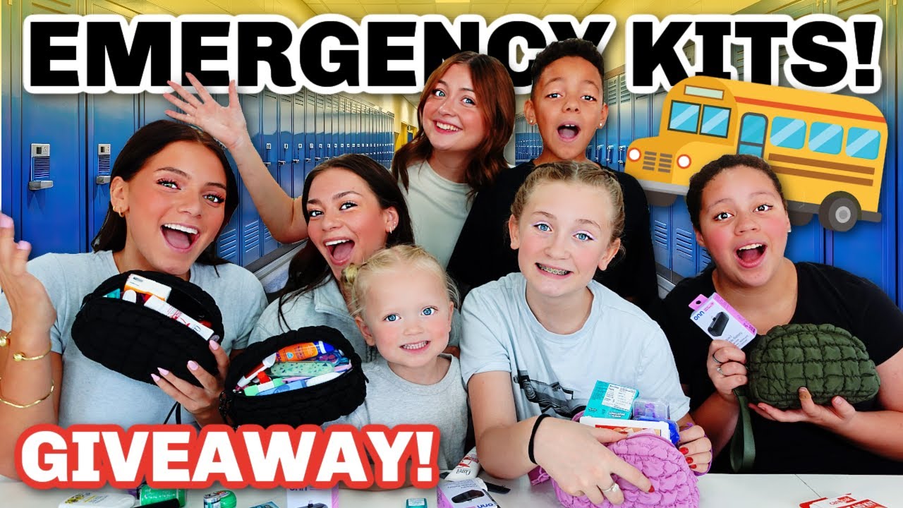 EMERGENCY KITS for Teen Girls! | 2025-2026! | Back to School!