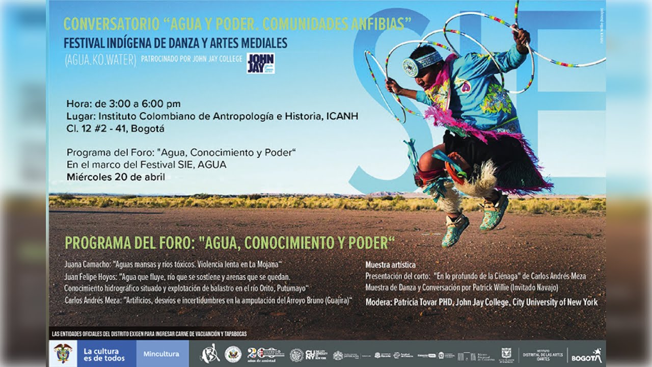 Conversatorio &ldquo;Agua y poder. Comunidades anfibias&rdquo;
