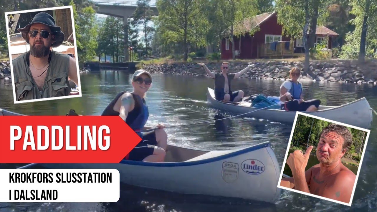 Ångestflykten Kanotpaddling i Dalsland