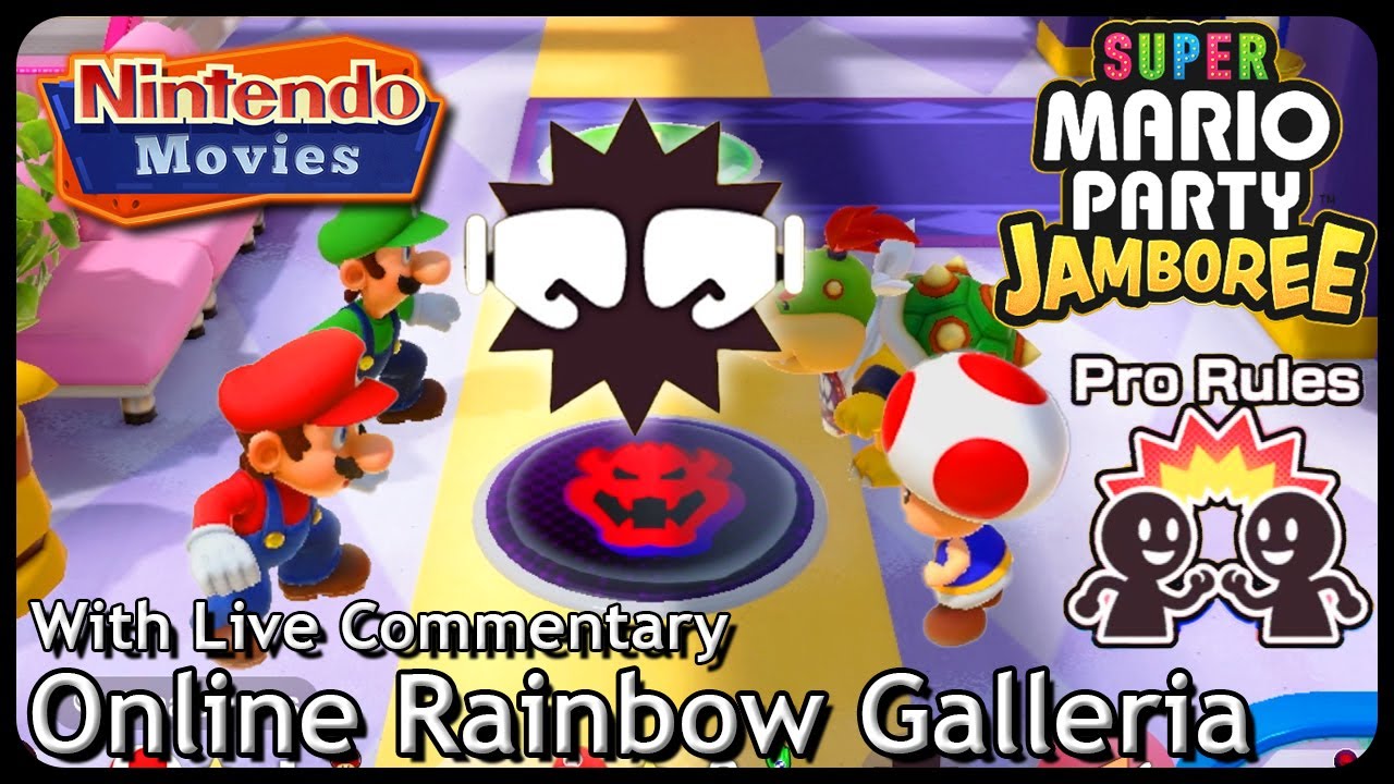 Super Mario Party Jamboree (Online) - Rainbow Galleria (Pro Rules, Myrte vs Supporters)