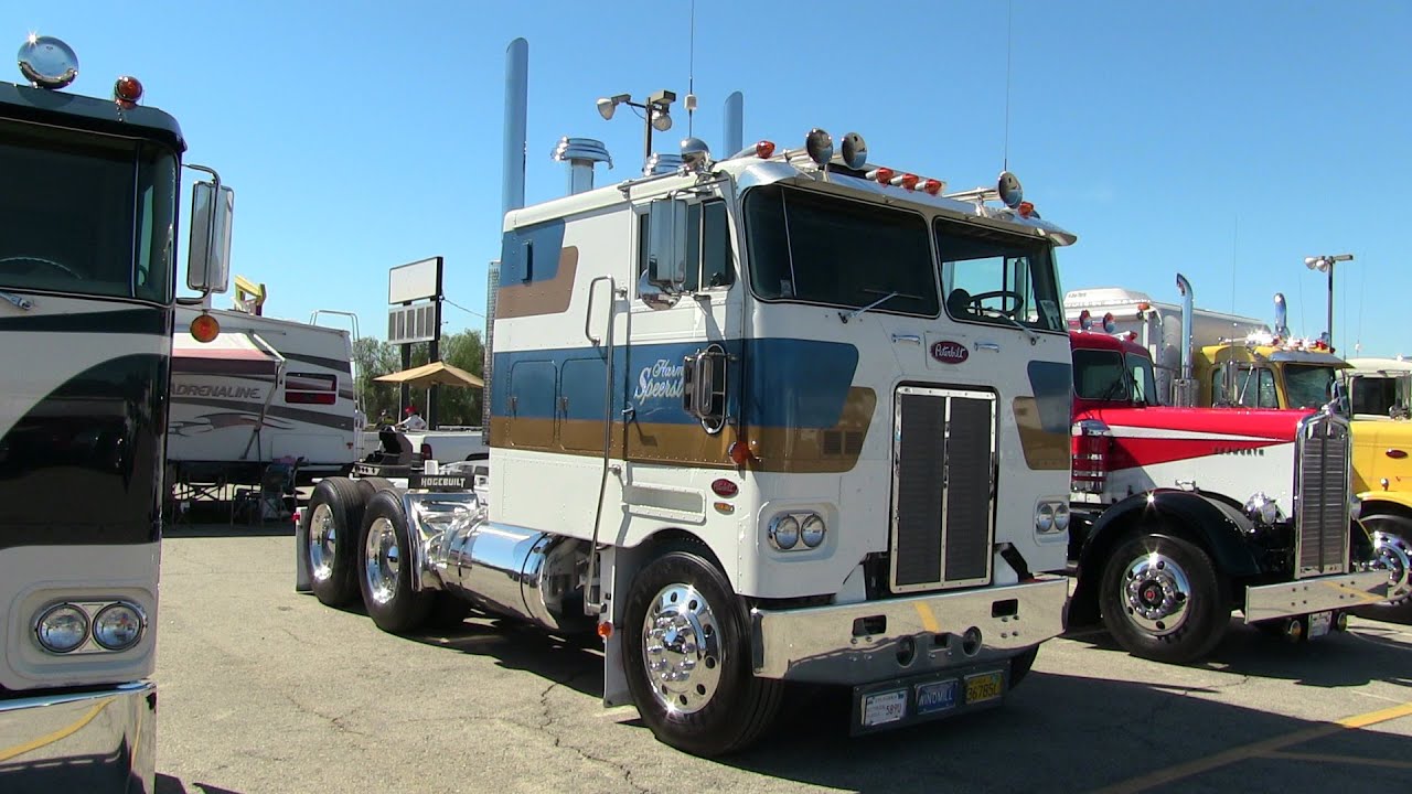 Harm Speerstra's Cherry 1979 Peterbilt 352H At Truckin' For Kids 2013