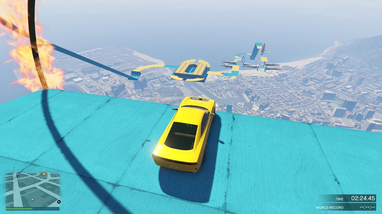 GTA5 ONLINE (T10)  EVX PARKOUR (Thomas 10310)