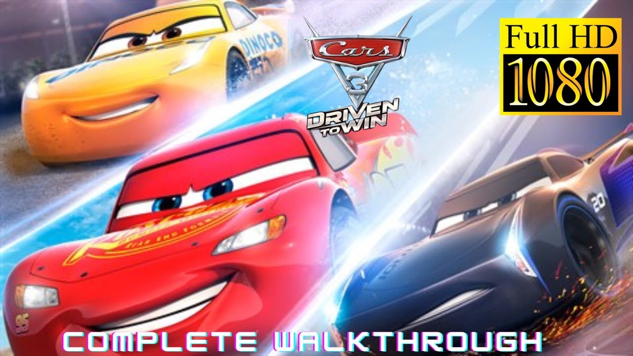 Longplay of Disney's Cars 3 Driven to Win (Xbox 360, 2017)-Complete Walkthrough in HD