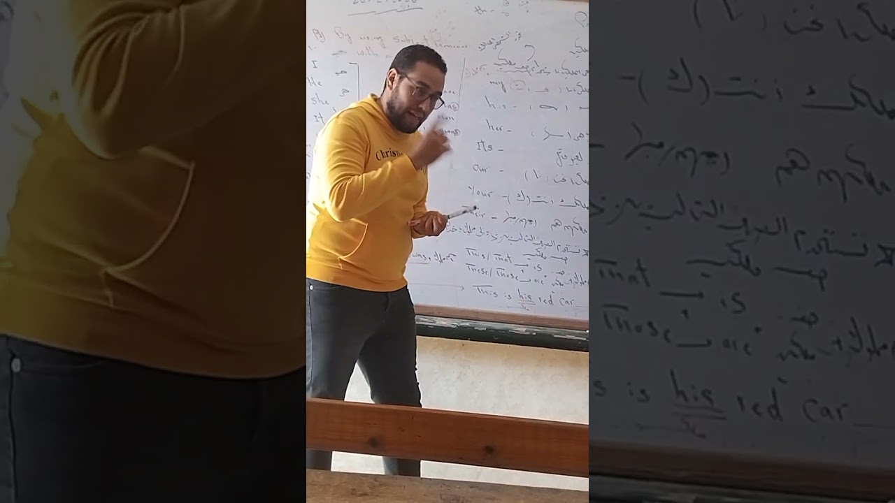 اللغه الانجليزيه للاعدادية معهد منشأة ابوعامر للأستاذ اسلام 