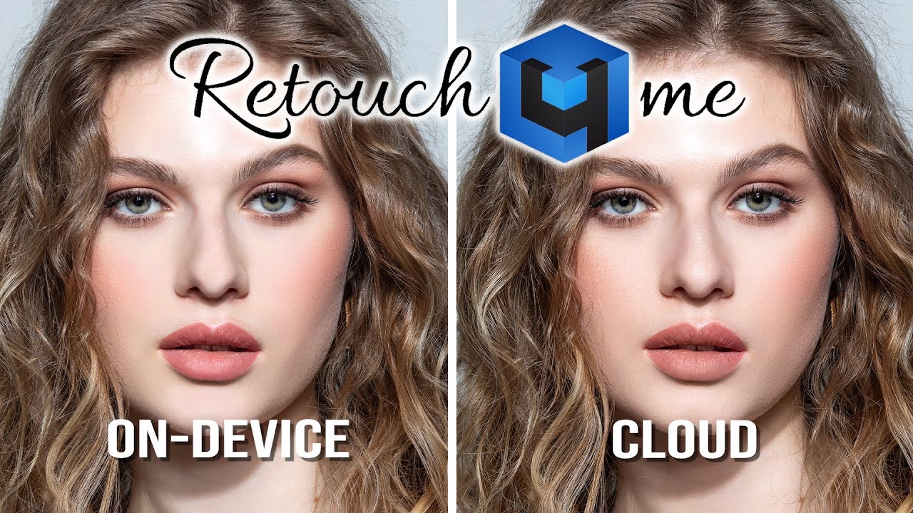Retouch4Me On-Device versus Cloud Retouching