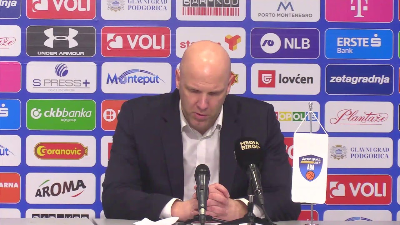 Press konferencija Budućnost Voli - Zvezda