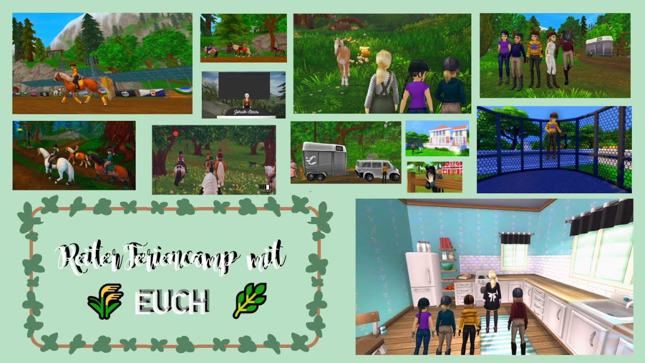 Reiter Feriencamp 🌾🌿  Communityprojekt mit euch | Star Stable [SSO] Realistic Roleplay / FMA