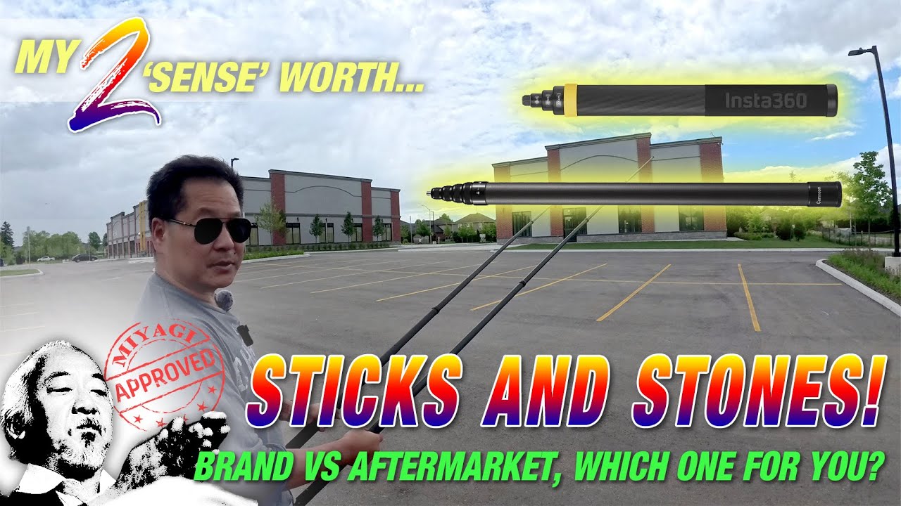 Insta360 Extended Selfie Stick and Camnoon Aftermarket 3m Selfie Stick Comparison!