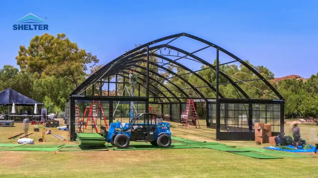 What is the Difference Between an Atrium Tent and a Clear Span Tent?
