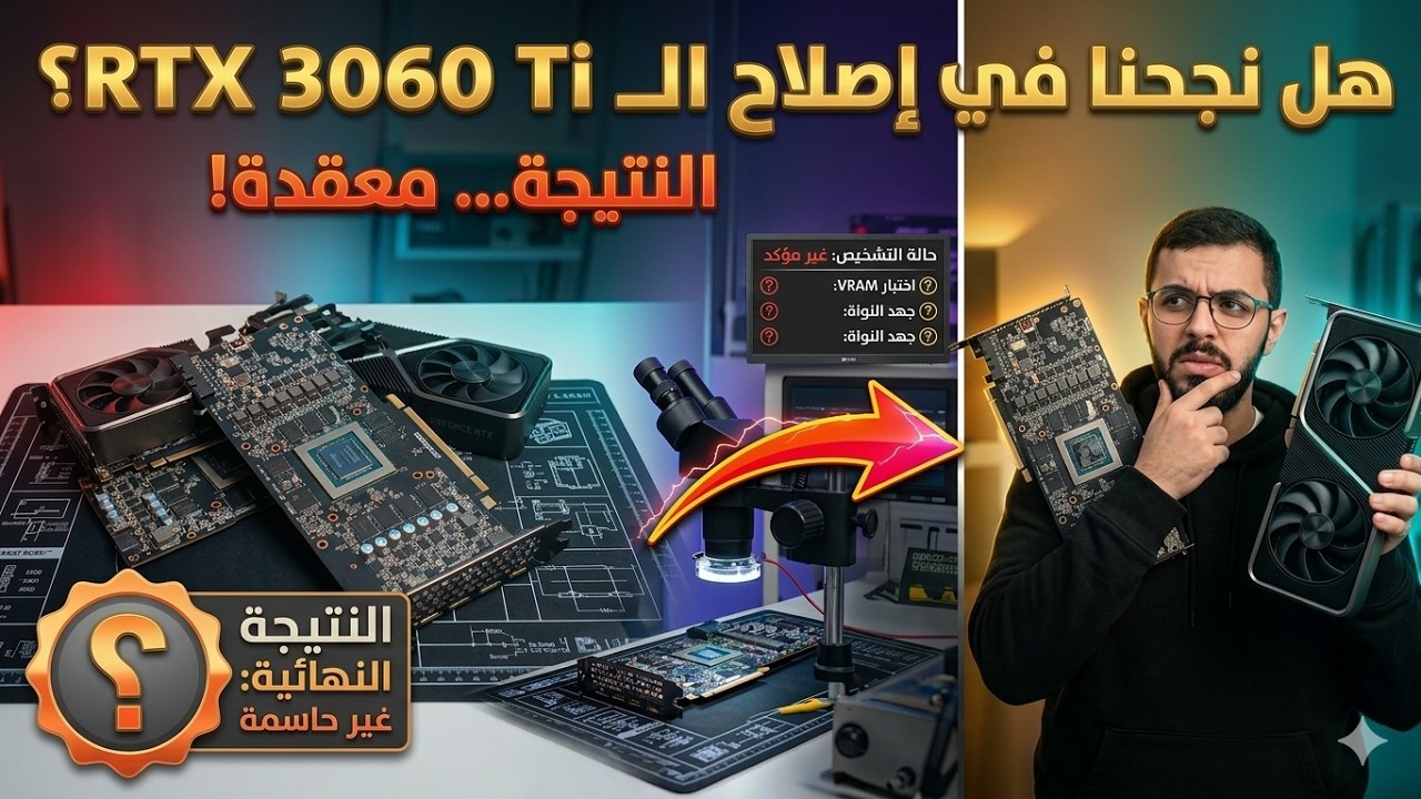هل تشتري كرت خربان وتصلحه؟💀
