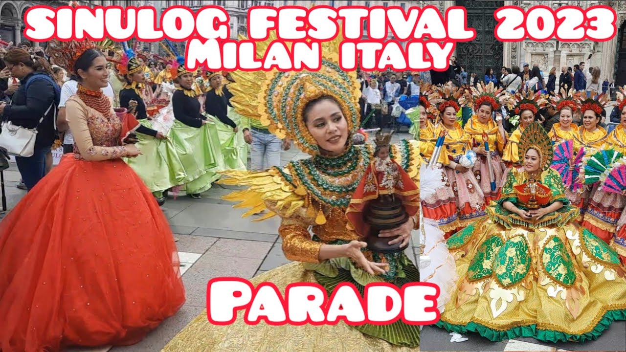 SINULOG FESTIVAL 2023 IN MILAN ITALY 🇮🇹 European Fiesta Señor 2023