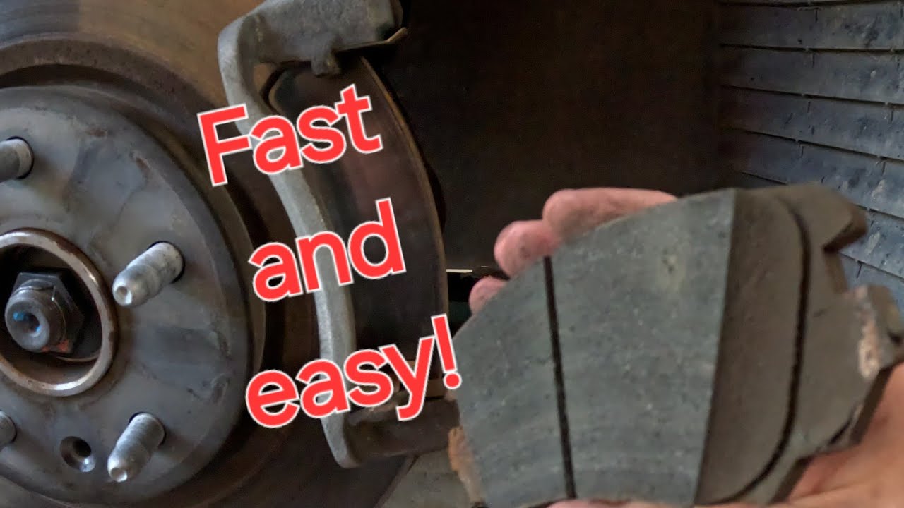 2011-2017 Buick Regal front brake pads and rotor change