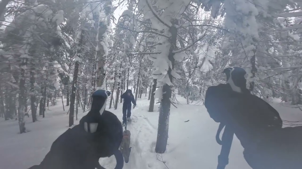 Ski Touring Montagne Noire &ndash; An Adventure in St-Donat! 🎿🏔️