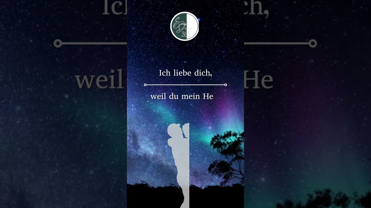 Spruch 38 - Ich liebe dich, weil...❣️- #liebesspr&uuml;che, Liebeserkl&auml;rung f&uuml;r Sie und ihn #short