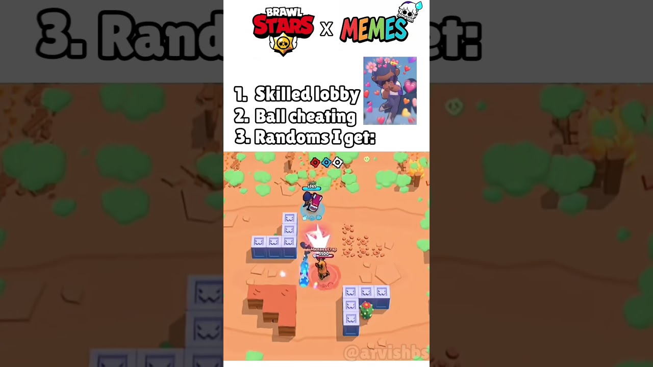 The End🤣 TOP 5 Memes in Brawl Stars🔥 #brawlstars #brawlstarstiktok #бравлстарс