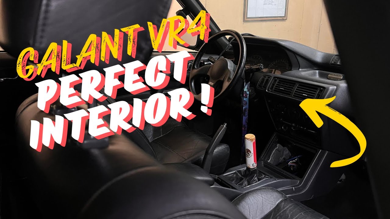 1992 GALANT VR4 GETS PERFECT INTERIOR! | FINISHING UP THE BUILD!