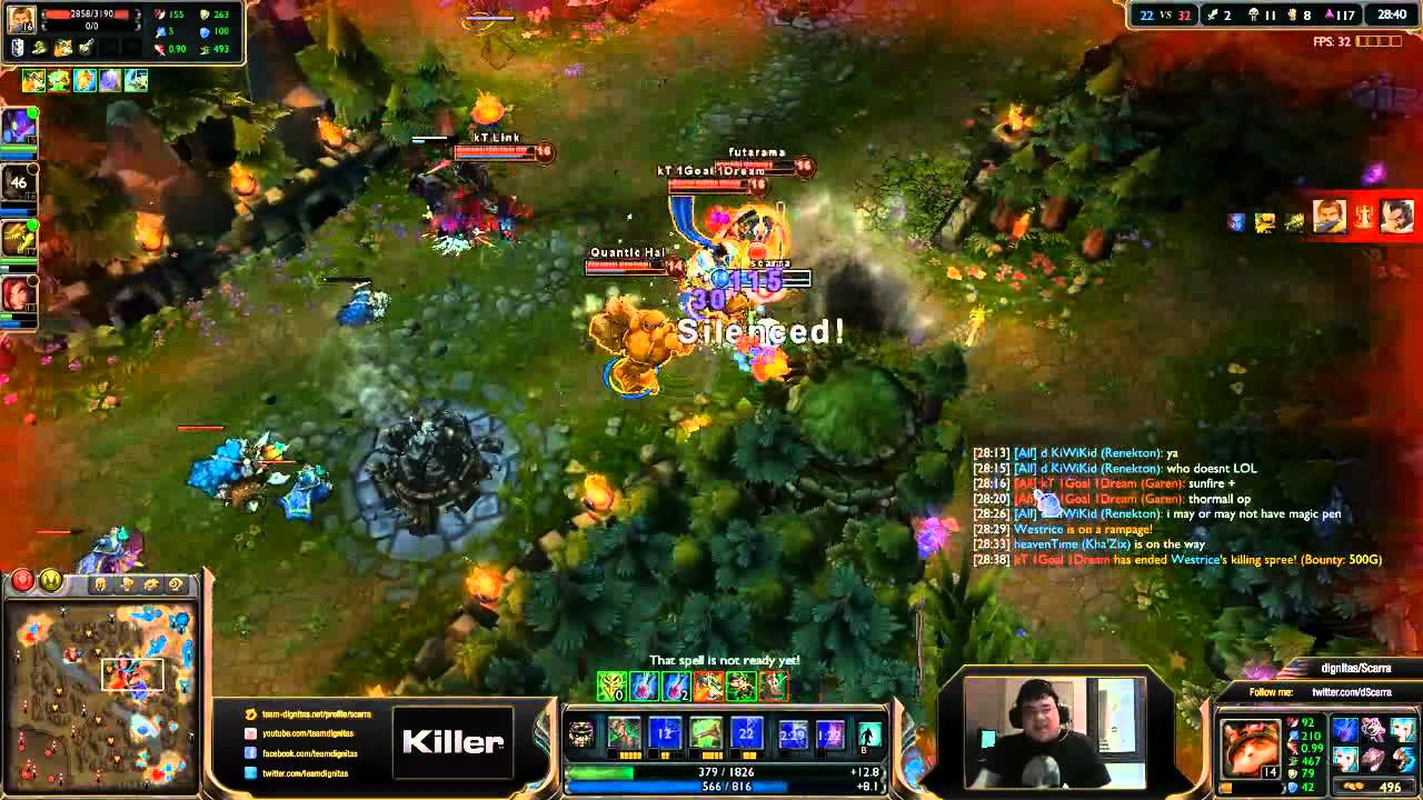 dignitas/Scarra Best Teemo NA!