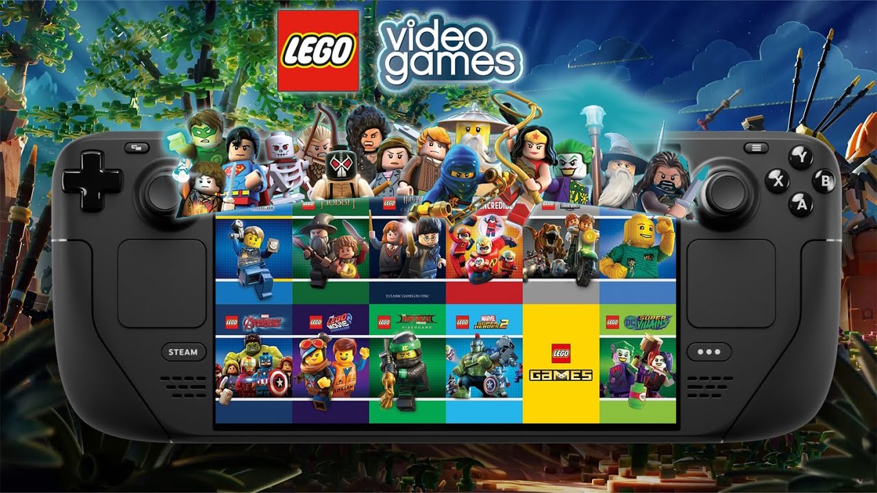 LEGO Video Games Collection on Steam Deck | Performance Test
