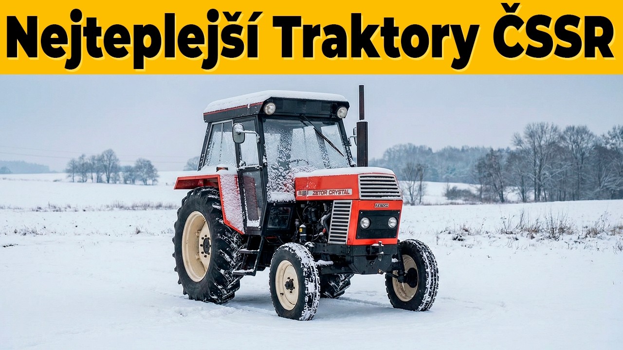 5 Nejteplej&scaron;&iacute;ch Traktorů z ČSSR!