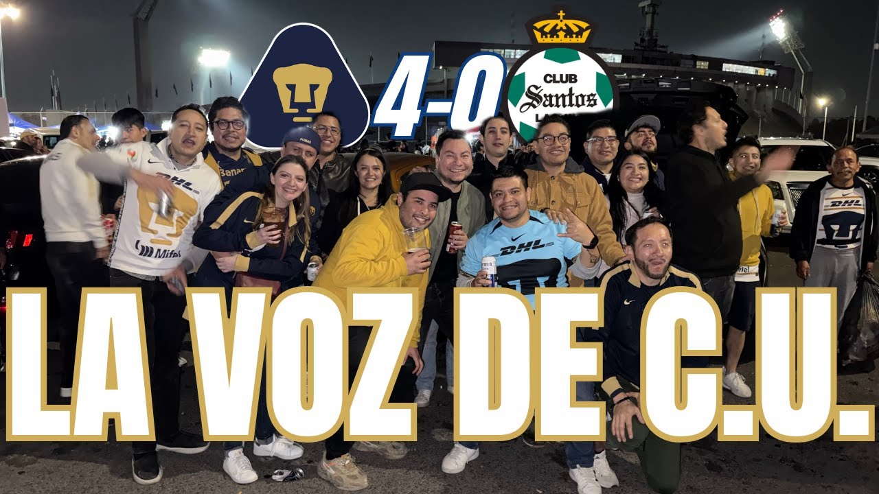 La afición habló: opinión antes y despues del Pumas 4–0 Santos | ¿Antuna convence?