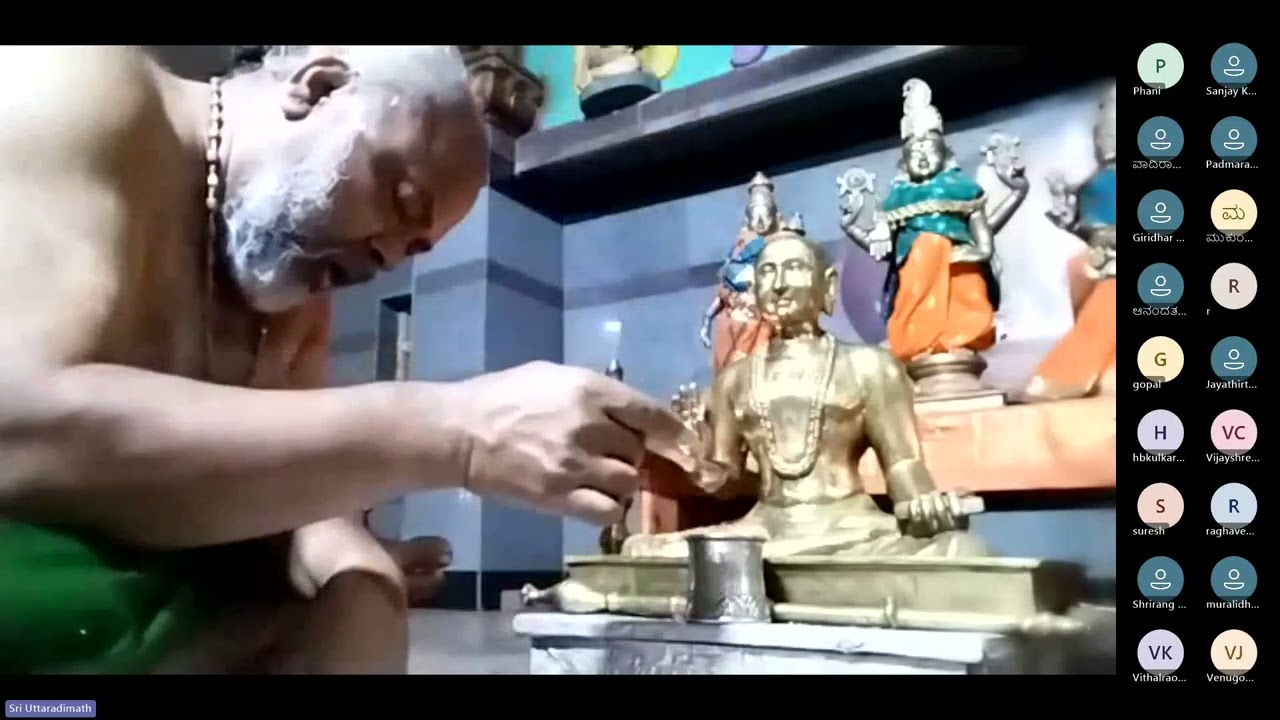 4 sarga Sri sumadwavijaya parayana sahita abhisheka