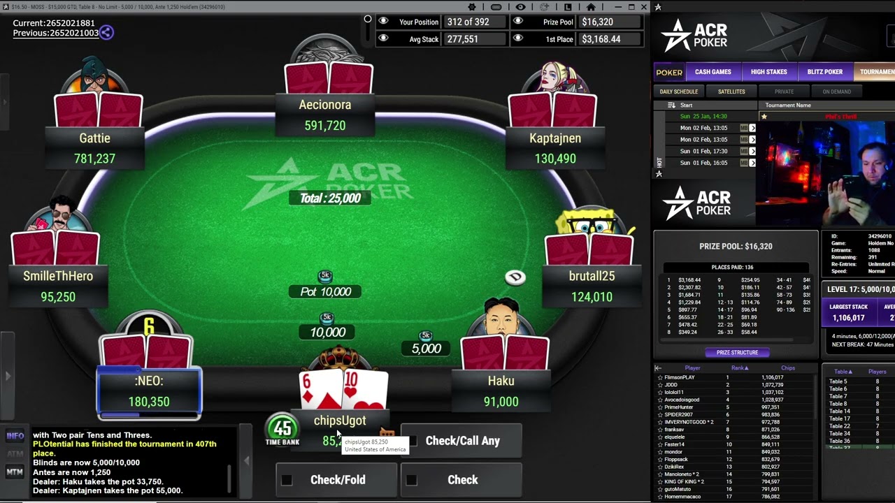 DONKEY POKER 1 TIME! WILL I GET LUCKY???