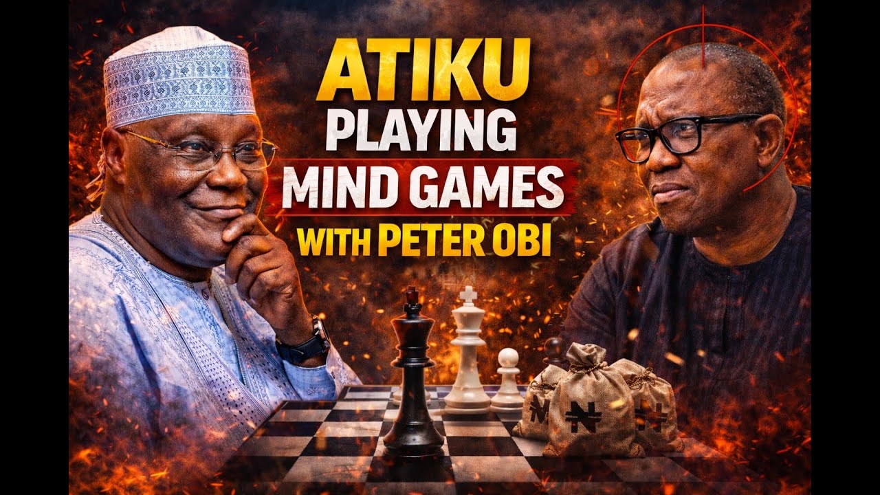 ATIKU playing mind games with PETER OBI