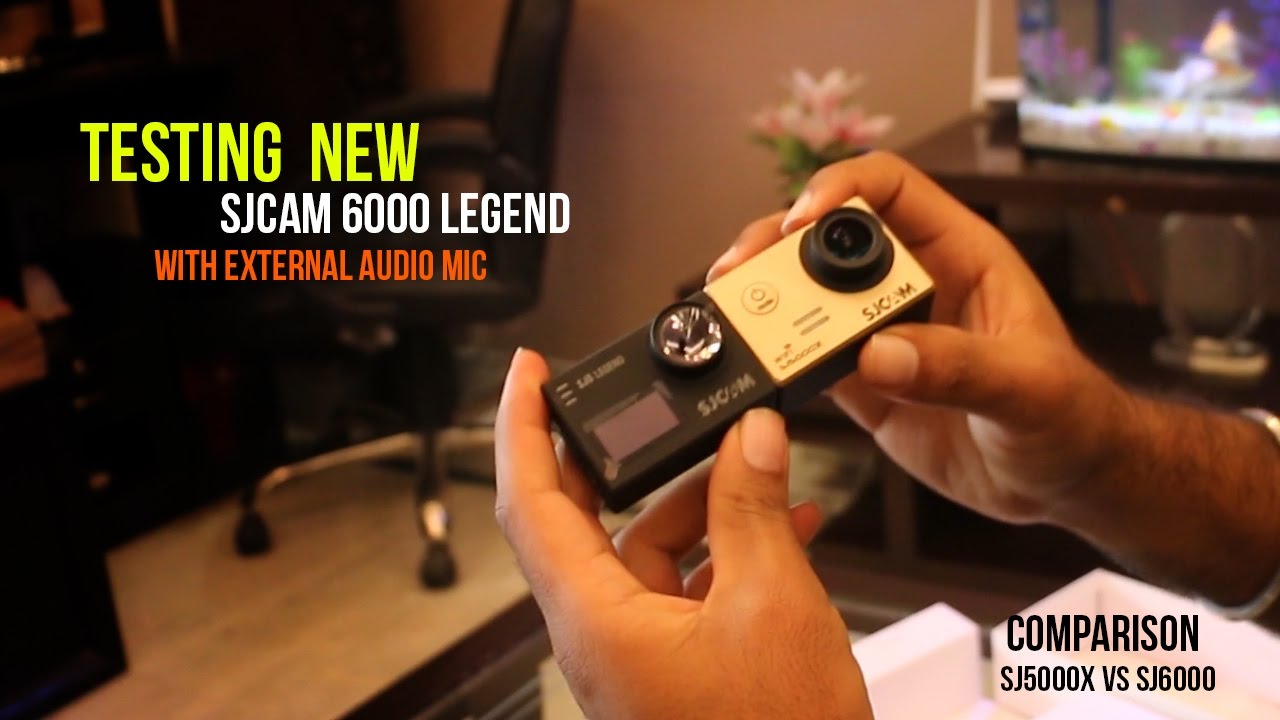 SJCAM 6000 Legend - Unboxing & Testing with Mic on Hayabusa