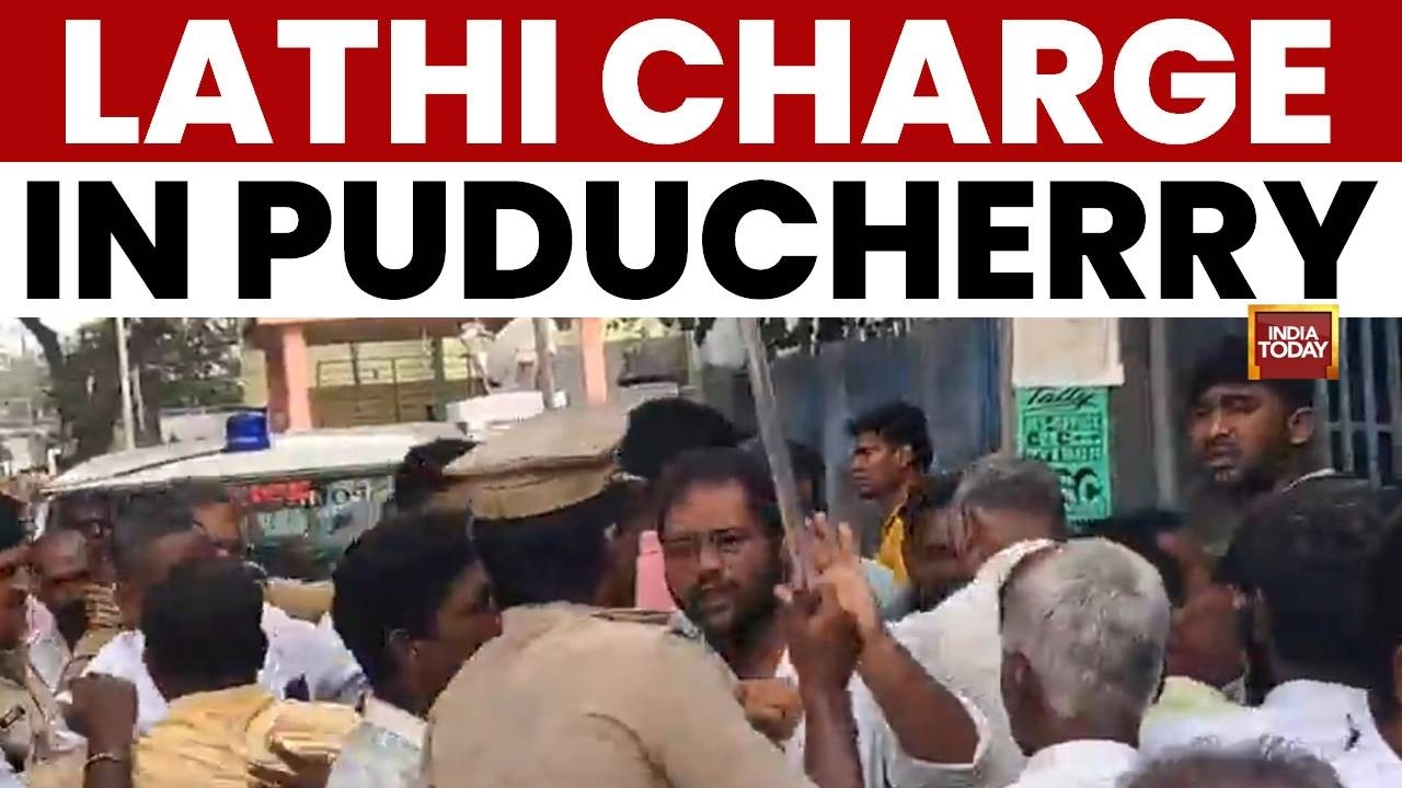Lathi Charge in Puducherry, Shashi Tharoor Votes for Change & Heavy Turnout in Assam-Kerala Polls