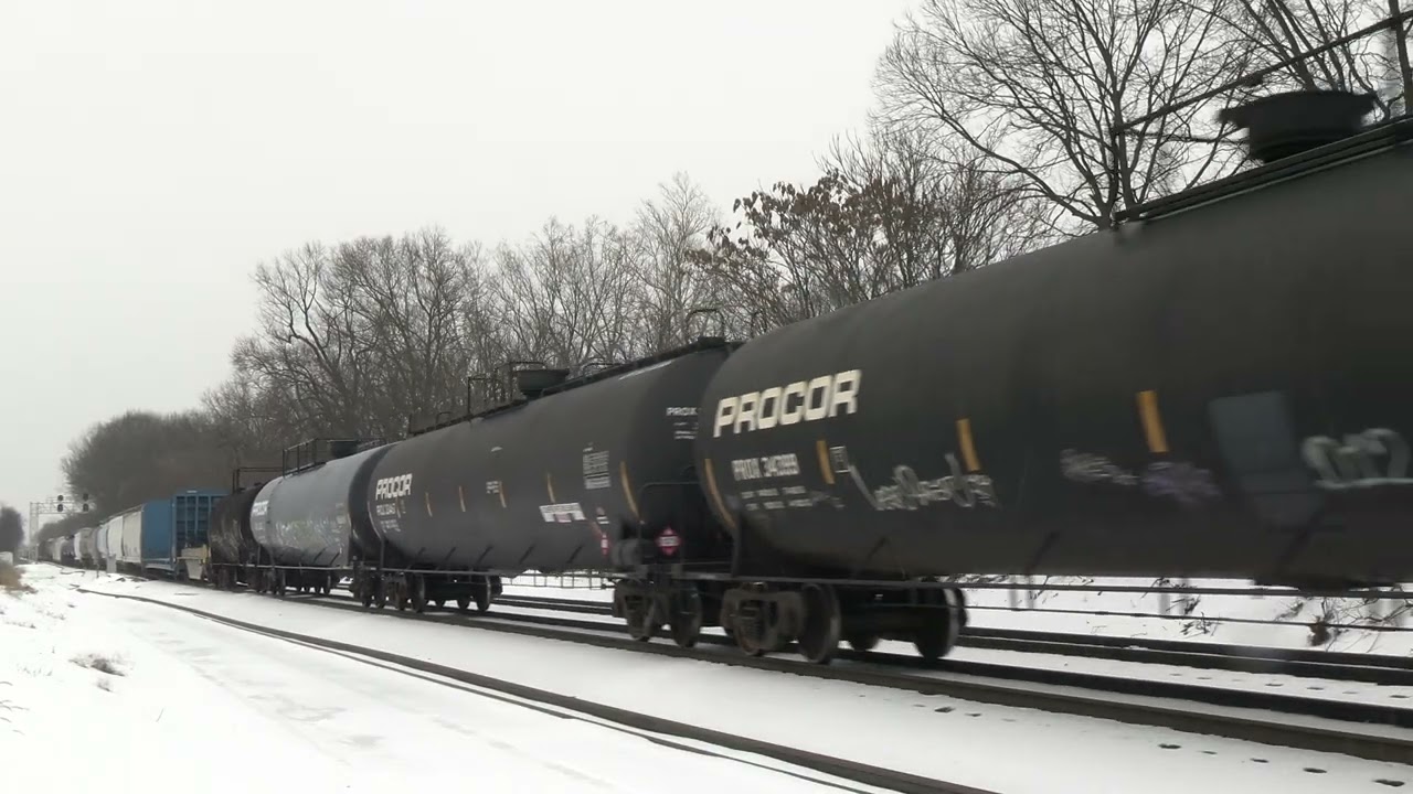 NORFOLK SOUTHERN GE AC44C6M Northbound Manifest Mix Freight