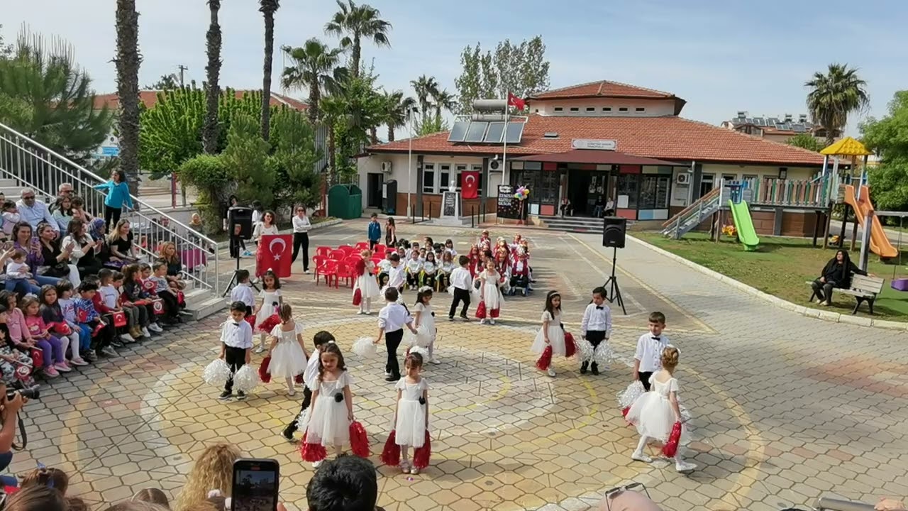 Fethi̇ye Zübeyde Hanım Anaokulu 4-D 23 Nisan Gösterisi