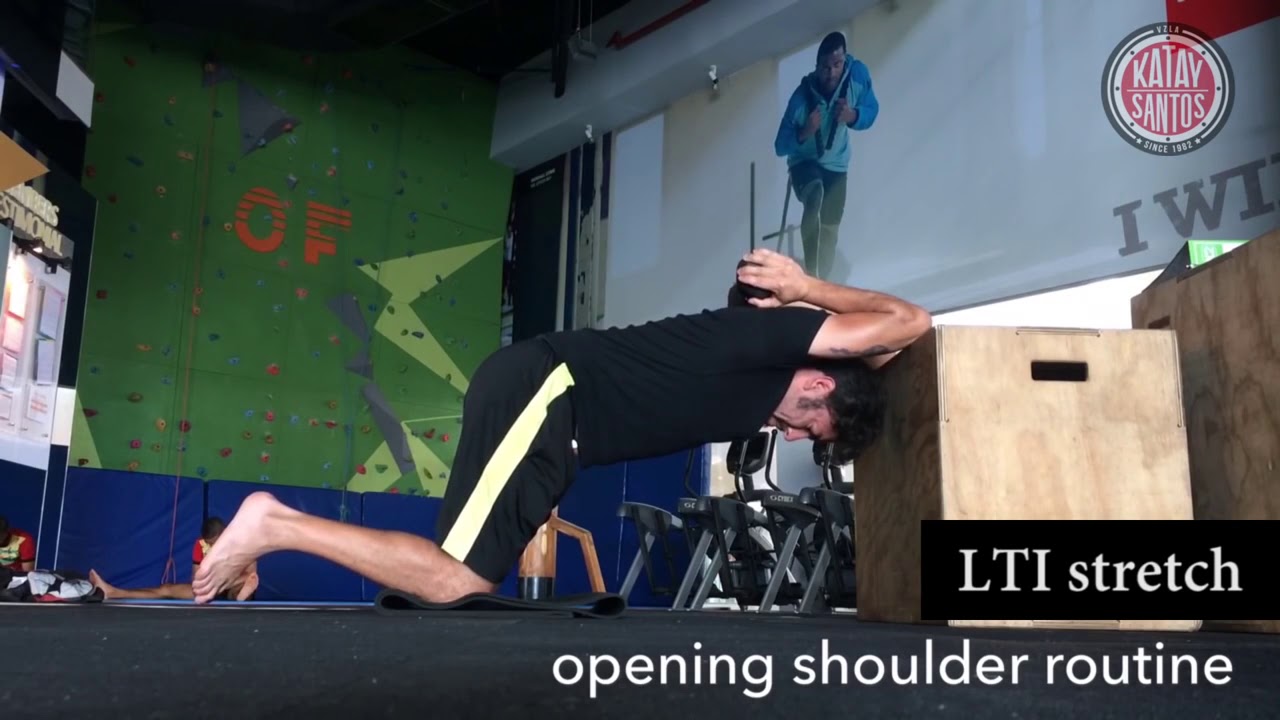 Shoulder stretch   opening routine