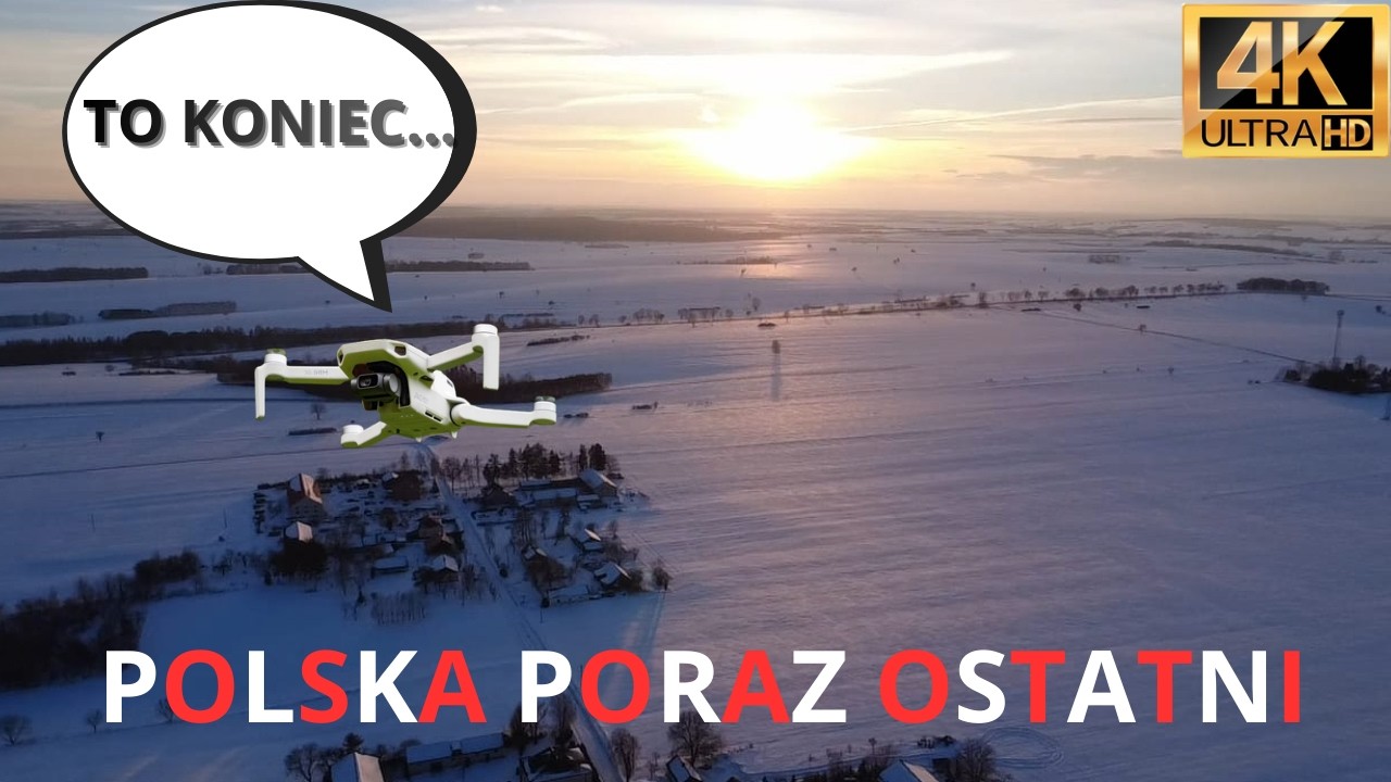 TO KONIEC... - Czyli ostatni lot drona DJI Mini 4K w Polsce