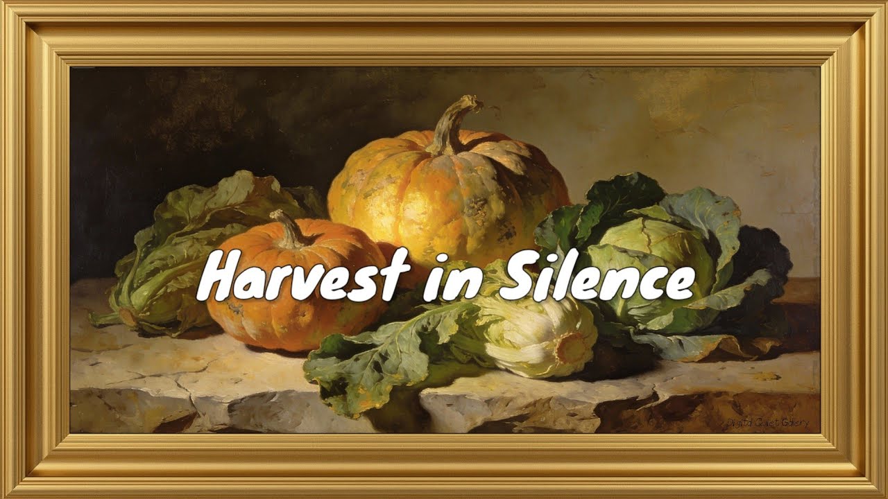 Harvest in Silence | A Quiet Digital Vegetable Gallery