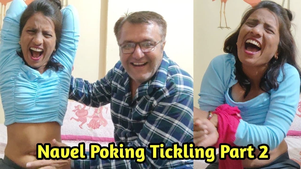 Pressing deep belly button In my wife Part 1 || Prank on wife || Prank in india