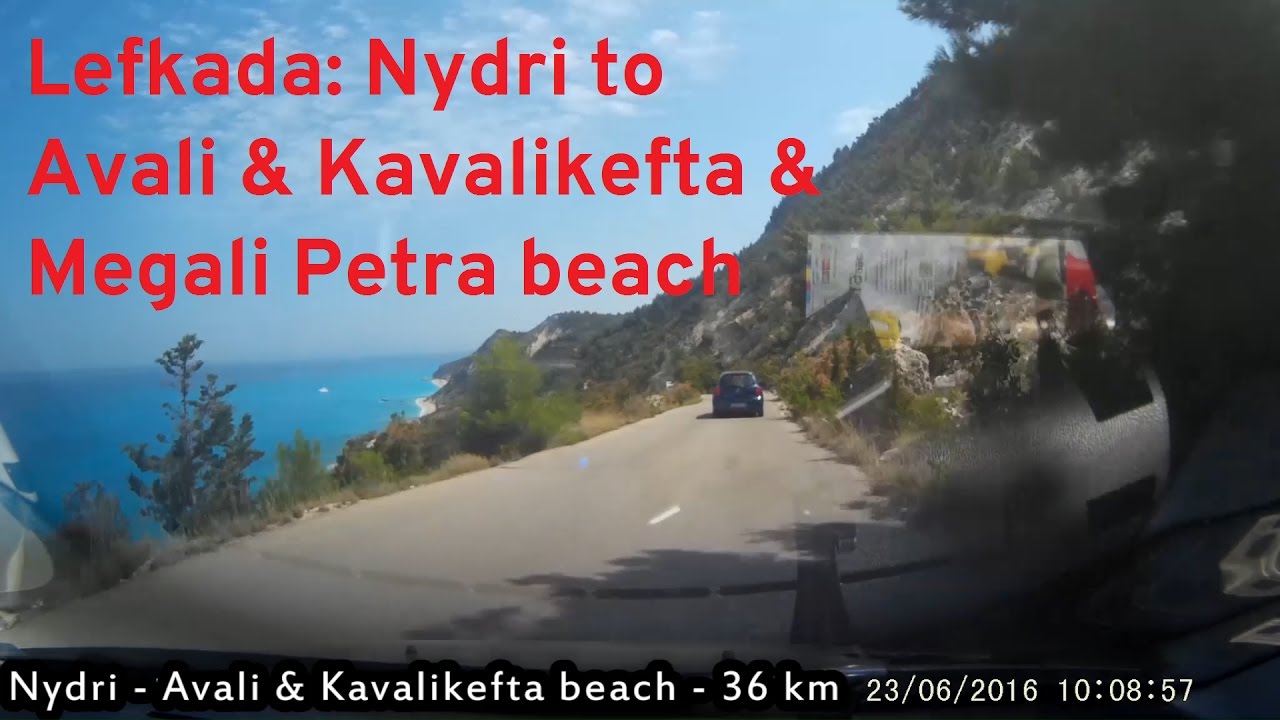 Lefkada: Nydri to Avali & Kavalikefta beach