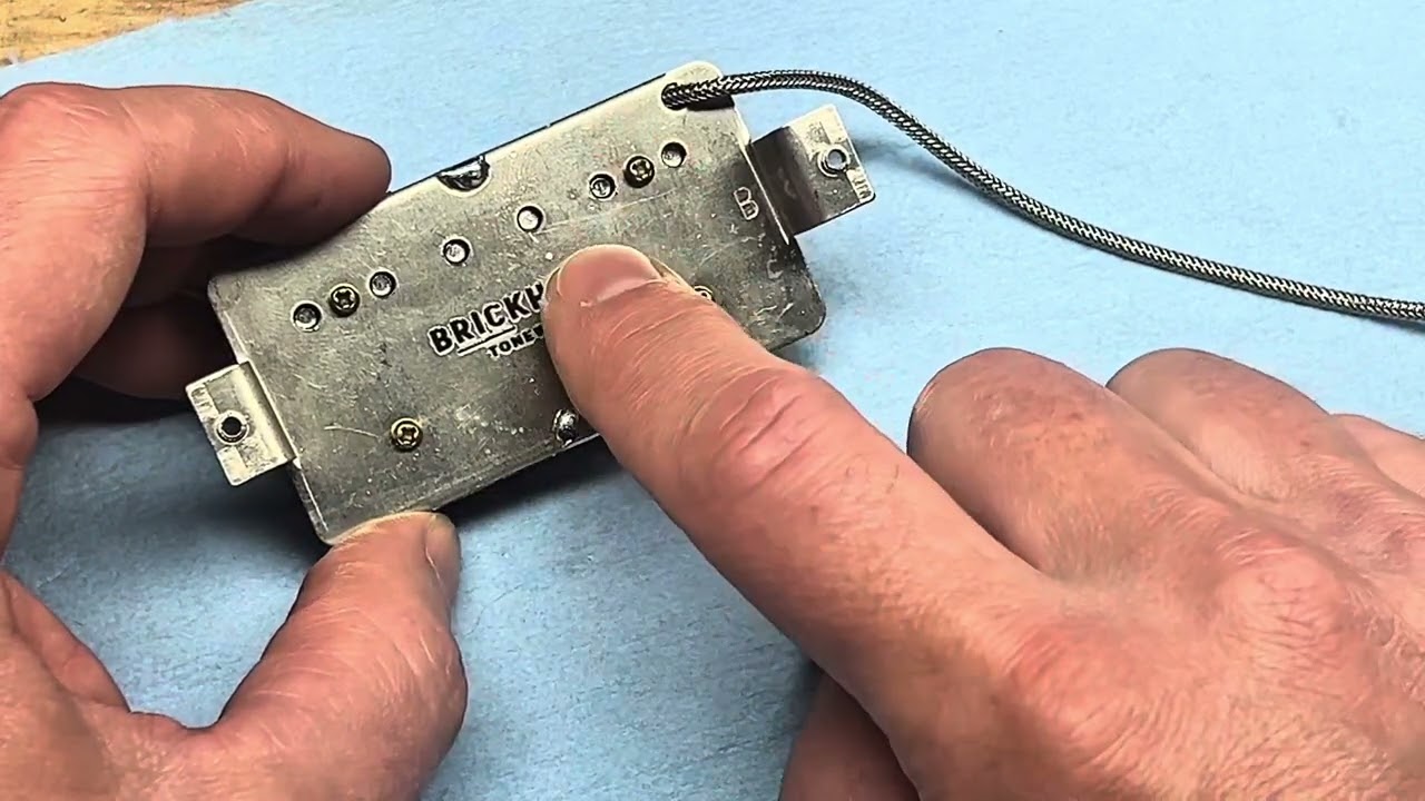 How To Swap Humbucker Magnets @Brickhousetone