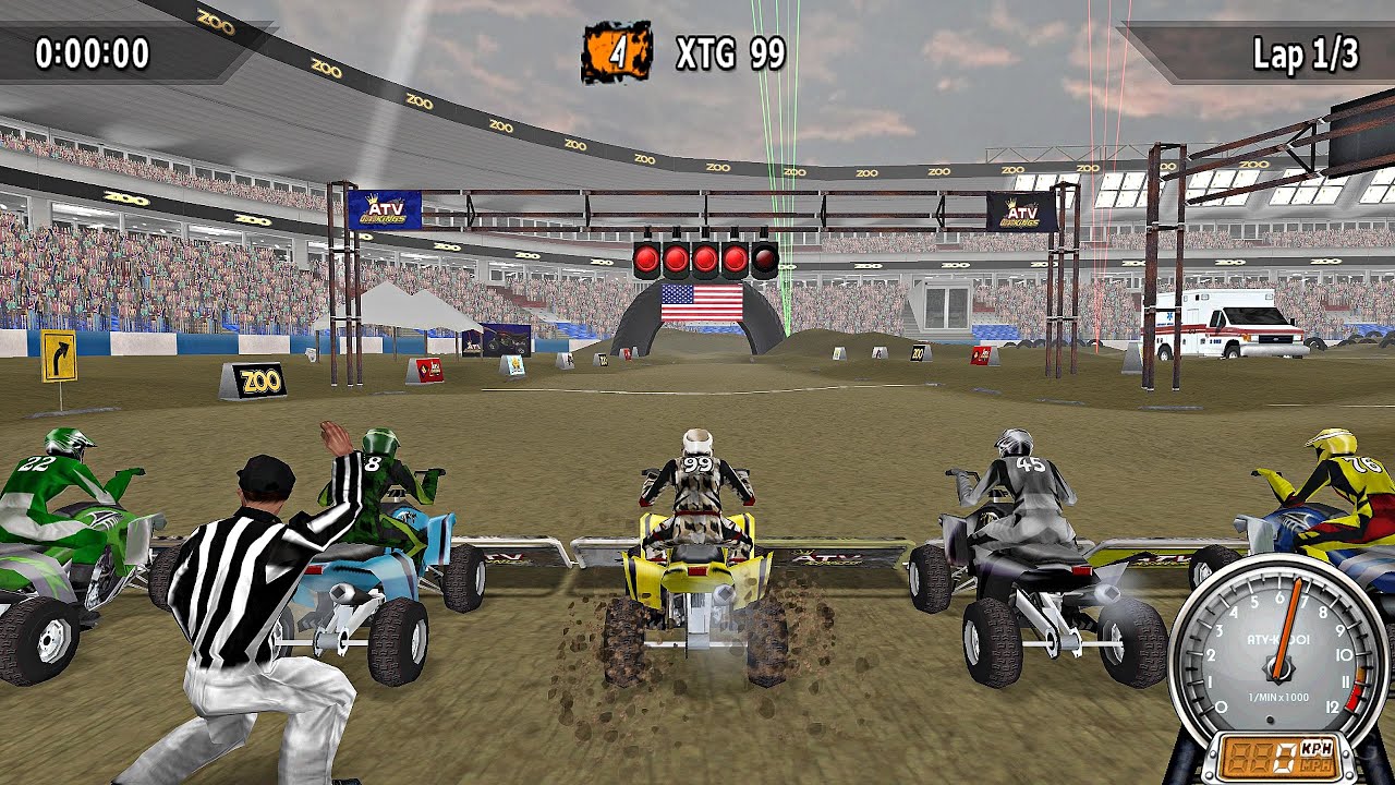 ATV Quad Kings Wii Gameplay HD (Dolphin)