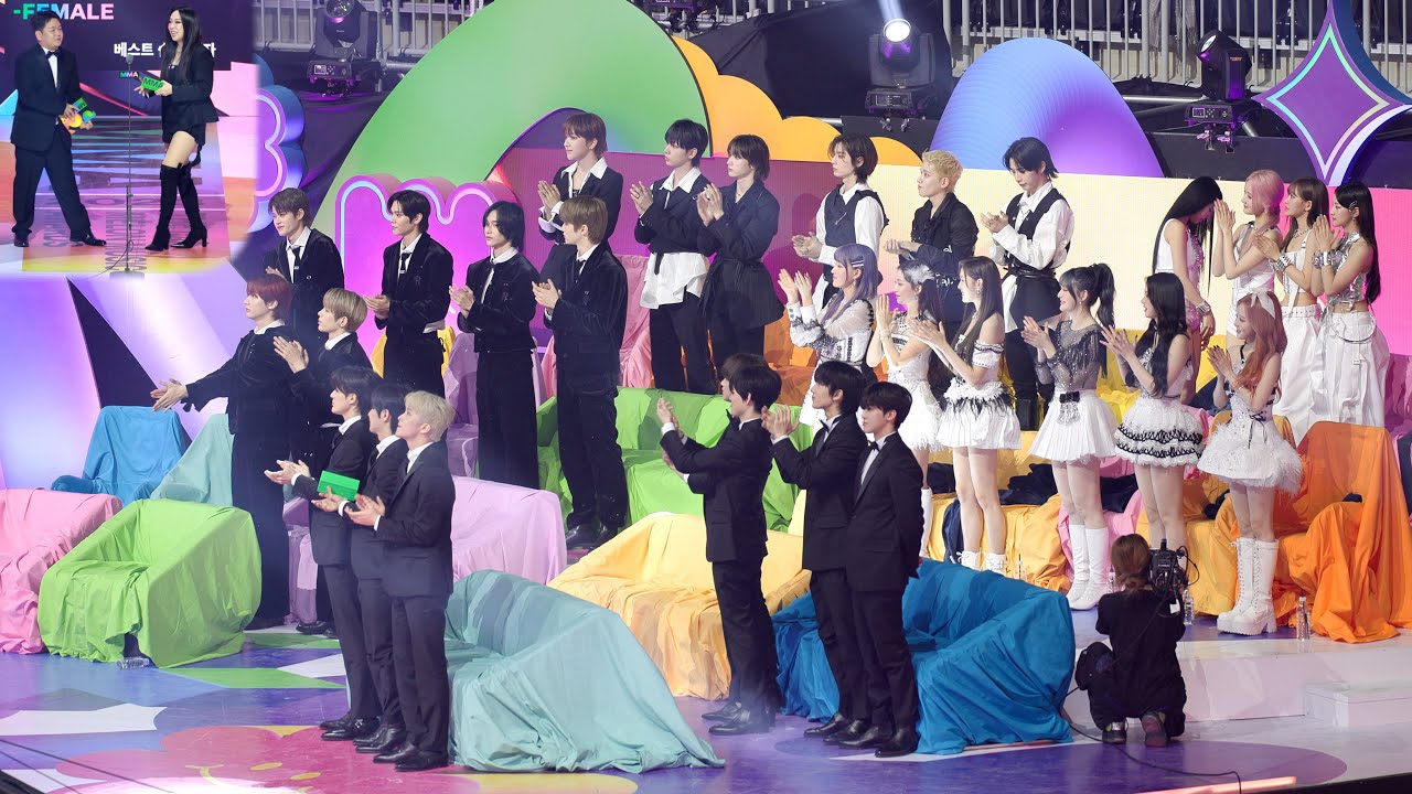 이영지 (Youngji) MMA 2023 (베스트 솔로 여자) 수상소감 리액션 (NCT Dream,라이즈, 스테이씨,보이넥스트도어,키스오브라이프) Reaction | 멜론뮤직어워드
