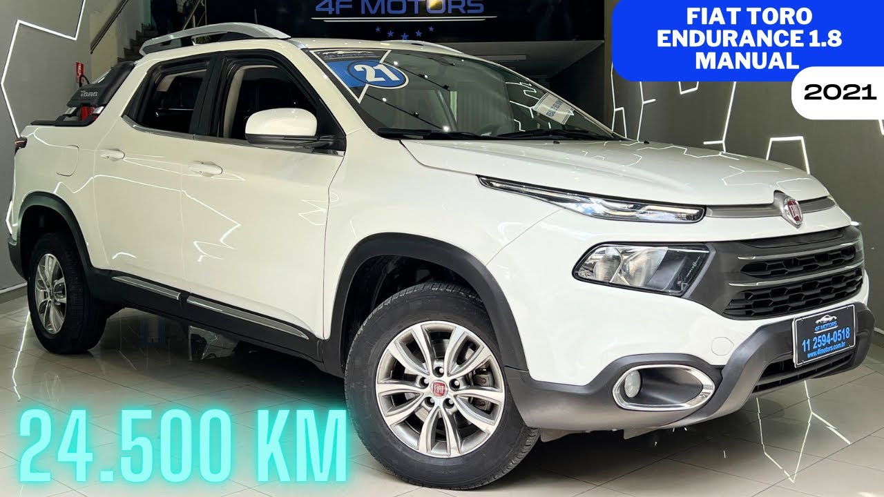 Fiat Toro Endurance 1.8 Manual 2021 @4fmotors BAIXO KM !!!
