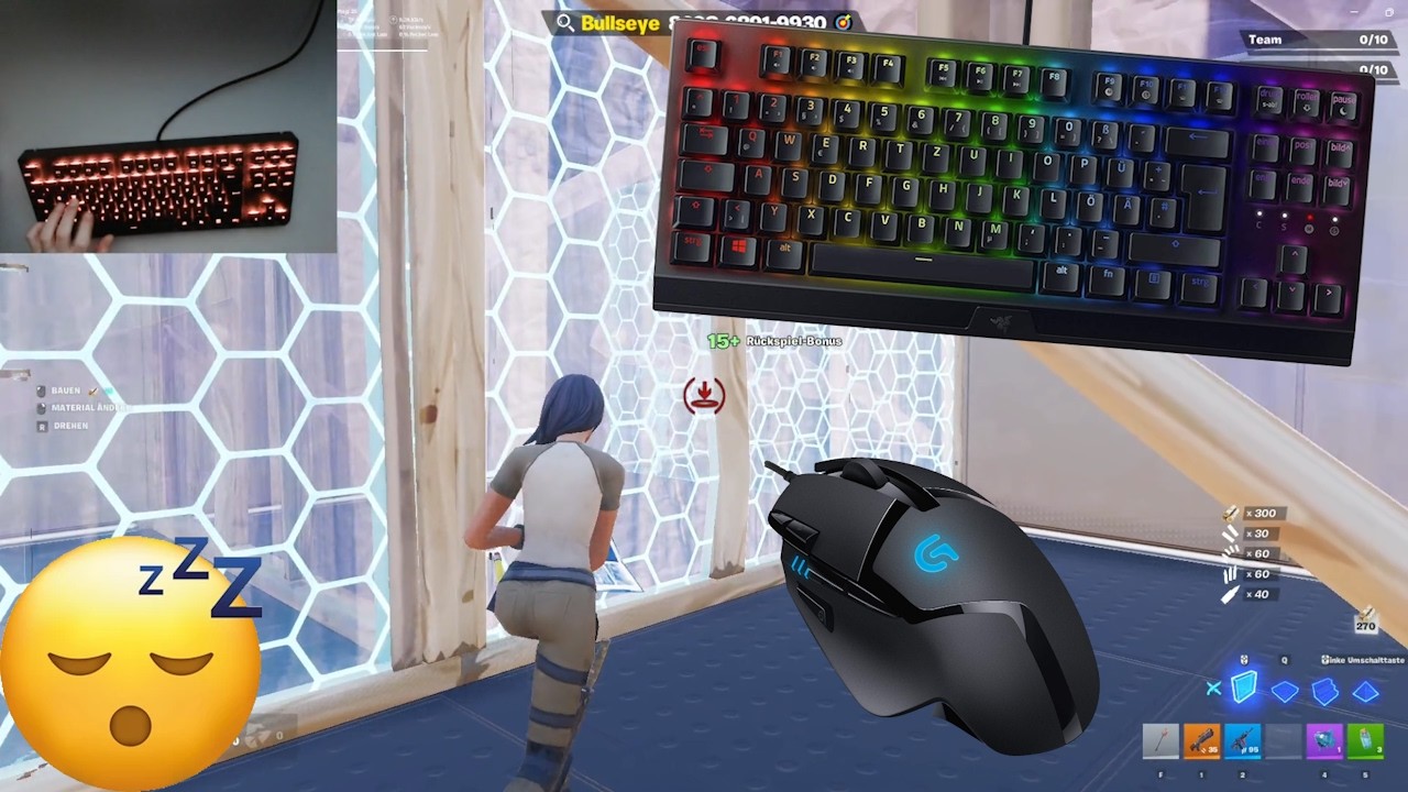 Razer Blackwidow V3 Tenkeyless😴 Satisfying Piece Control Gameplay 240 FPS 🏆