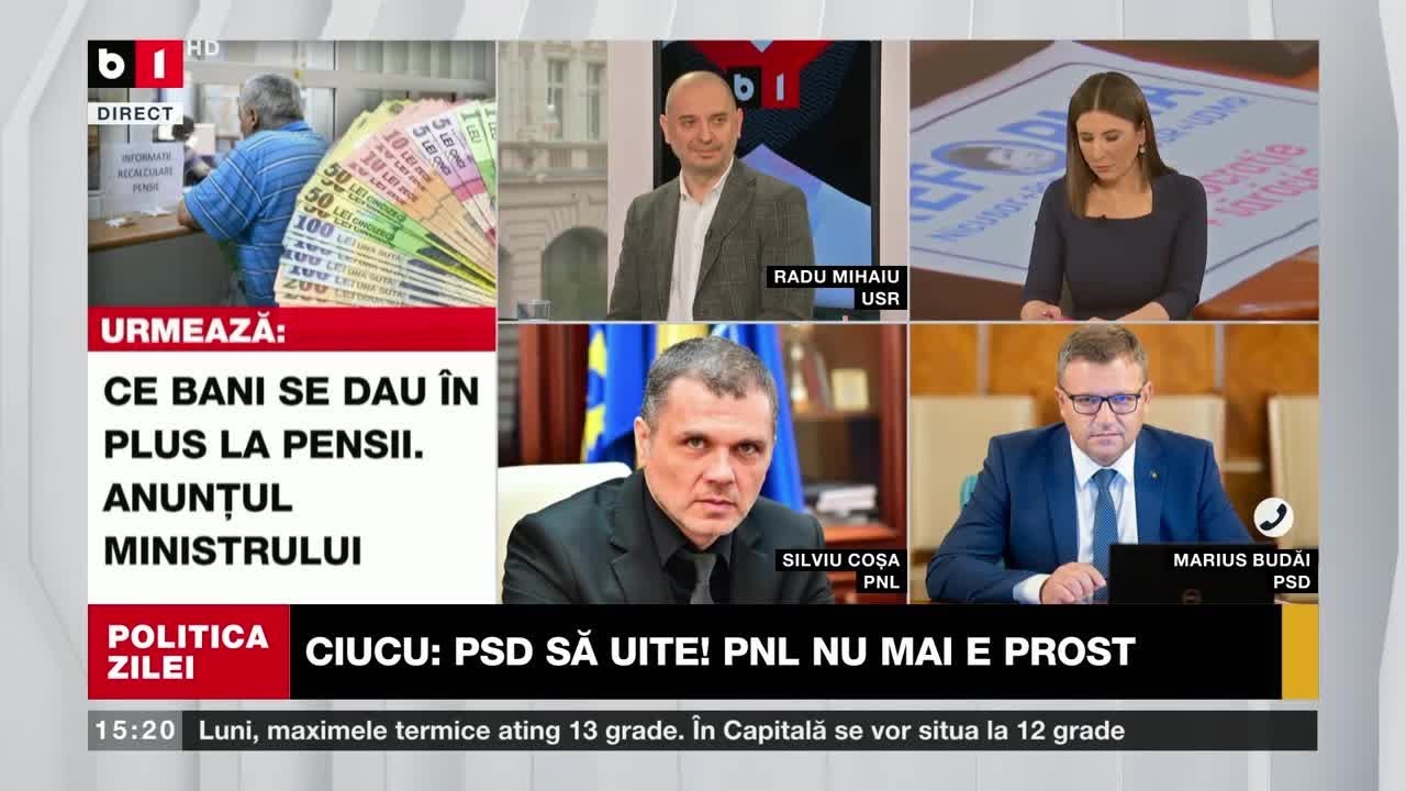 SCANDAL ÎN COALIȚIE PE REFORMA DIN ADMINISTRAȚIE ȘI RELANSAREA ECONOMICĂ. Știri B1TV_26 ian 2026