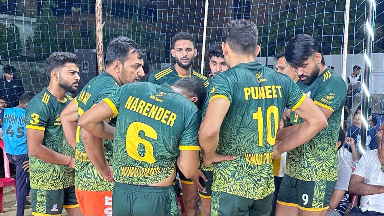2nd Semifinal🔥Mumbra Sports Club Mumbra🆚Asrafpur🔥Anjan Shaheed Volleyball Tournament