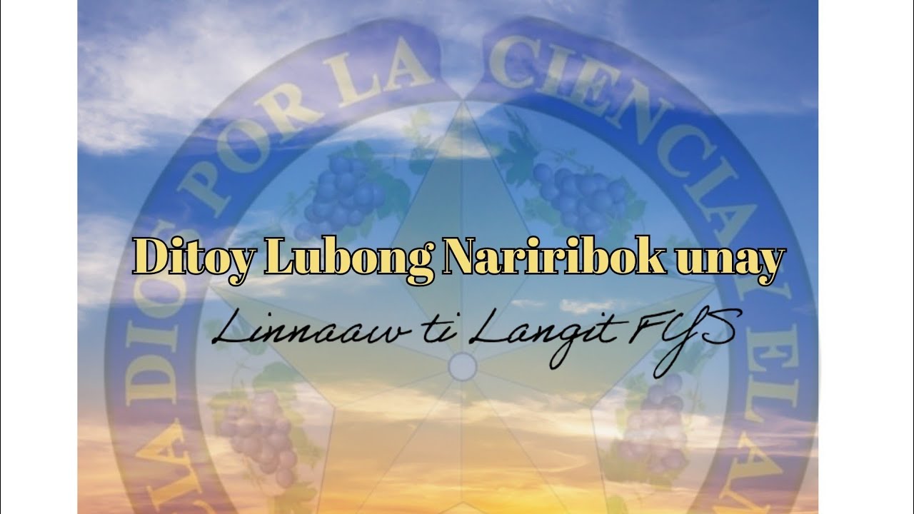 Ditoy lubong Nariribok unay