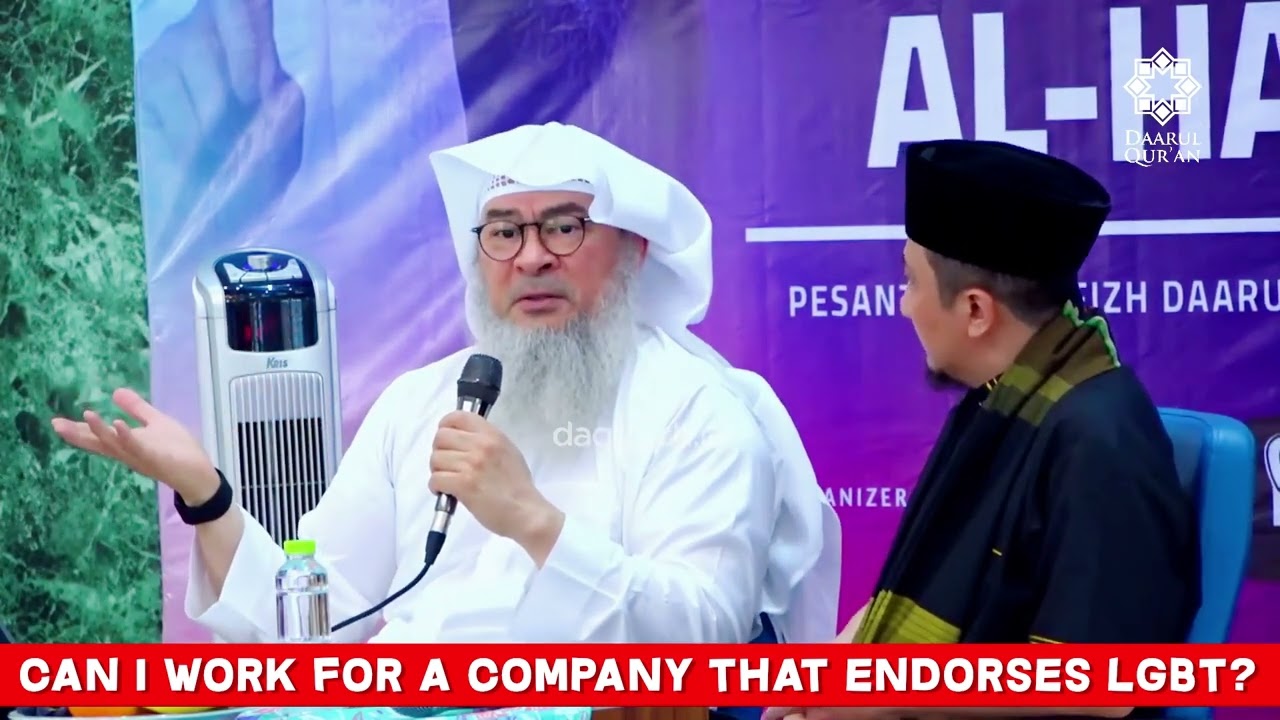 Can I work for a company that endorses 🏳️‍🌈 LGBTQ? assim al hakeem JAL