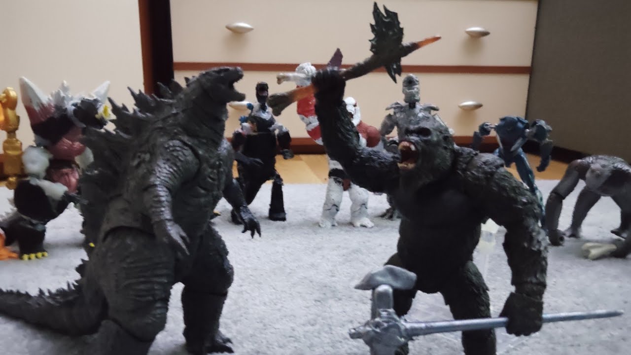Godzilla x Kong vs Mecha Skar King and Mecha Kong Ghidorah part 80 final 