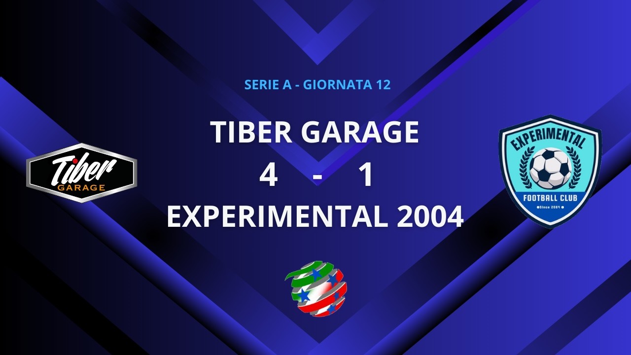 Tiber Garage vs Experimental 2004 C5 | Serie A Lega Calcio a 5