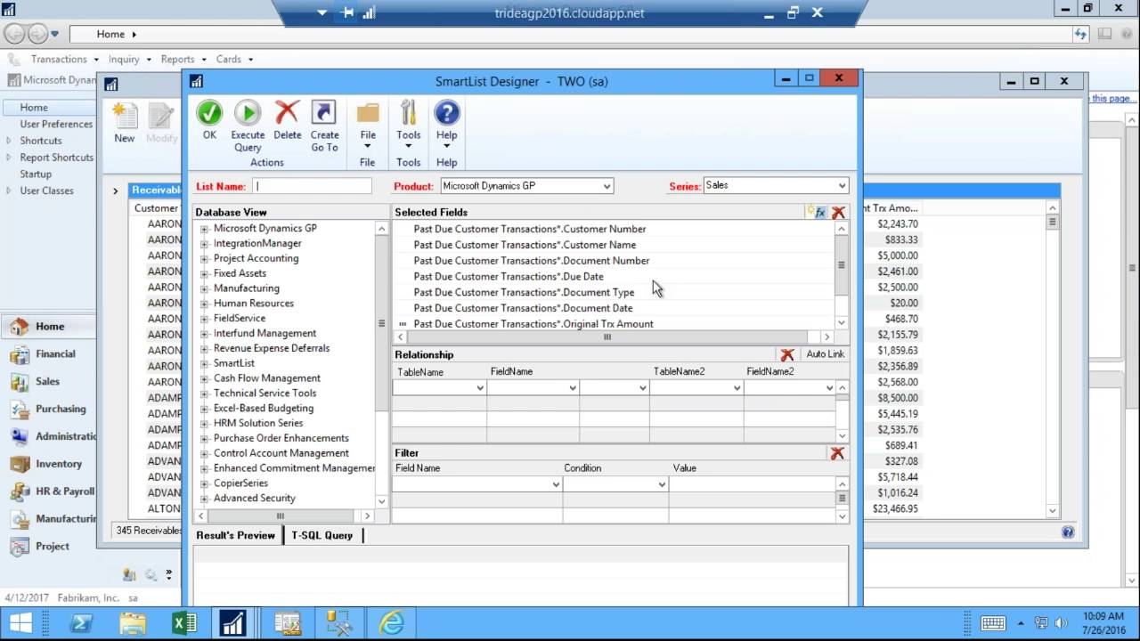 Microsoft Dynamics GP 2016 Webinar